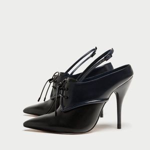 ZARA HIGH HEELED SLINGBACKS